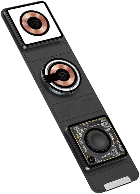WIWU Wi-W001 15W 3 In 1 Foldable Wireless Charger - Black - Luffy5