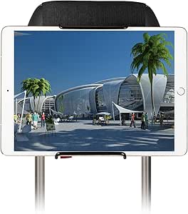 LIMONE Universal Car Headrest Mount for 7-11 Inch Tablets, Tablet Mounts Car – Black - Luffy5