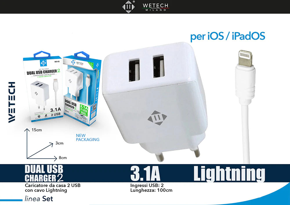 LEMONE - JC-5100 White PD 3A Wall Charger - Luffy5