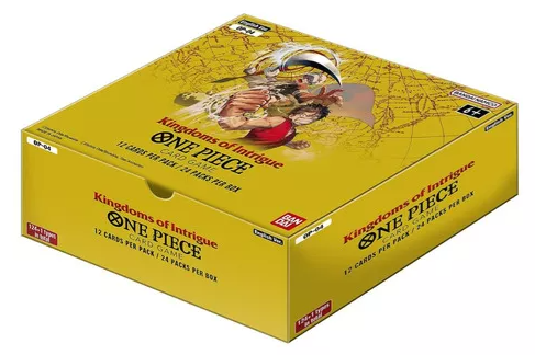 One Piece Kingdoms of Intrigue OP-04 Booster Box 24 Bustline - Luffy5