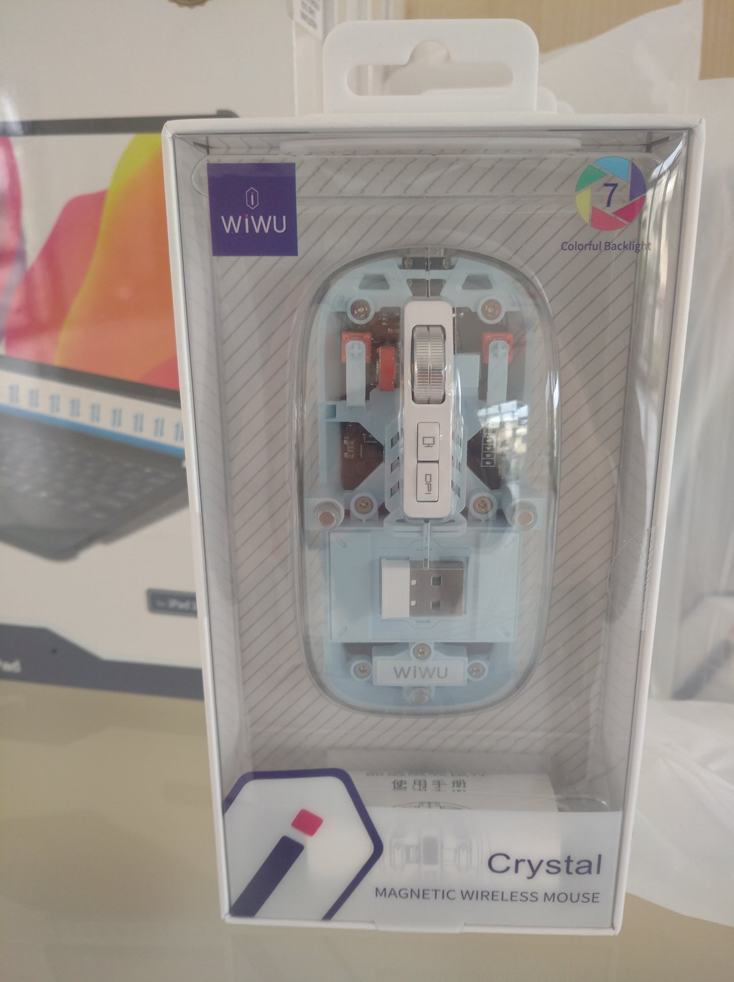 WIWU Tri-Mode Wireless Mouse USB C Rechargeable - Luffy5