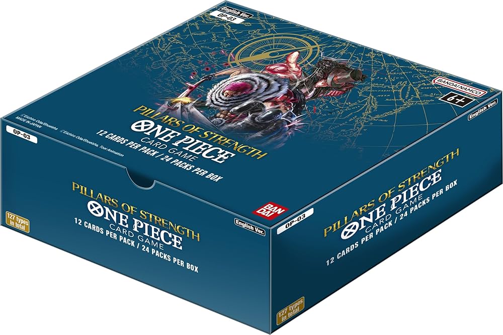 One Piece Card Game - Pillars of Strength 24er Booster Display