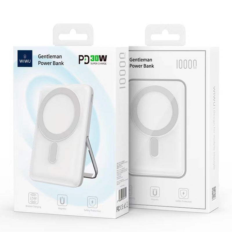 WIWU -  Wireless Power Bank 10000mah - WIWU Gentleman - 10000mah