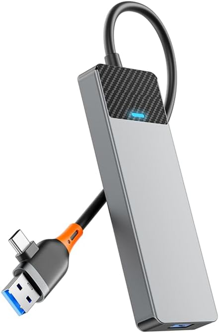WIWU Linker A431C 4 In 1 USB-C And Type-C Hub -