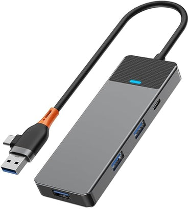 WIWU Linker A431C 4 In 1 USB-C And Type-C Hub -