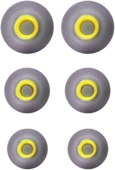 LIMONE - Earphones, 120 cm Flat Cable, Voice Assistant Technology, 3.5 mm Jack Connection, 20 Hz, Colour Yellow