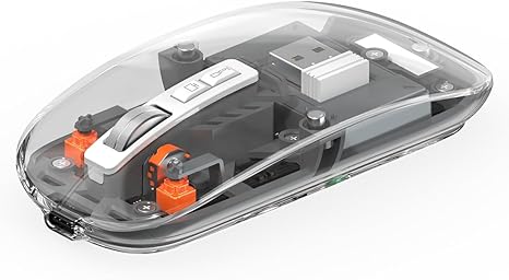 WIWU Tri-Mode Wireless Mouse USB C Rechargeable