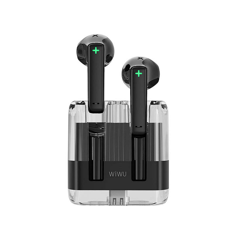 WiWU T21 Earbuds - Black | T21-BK