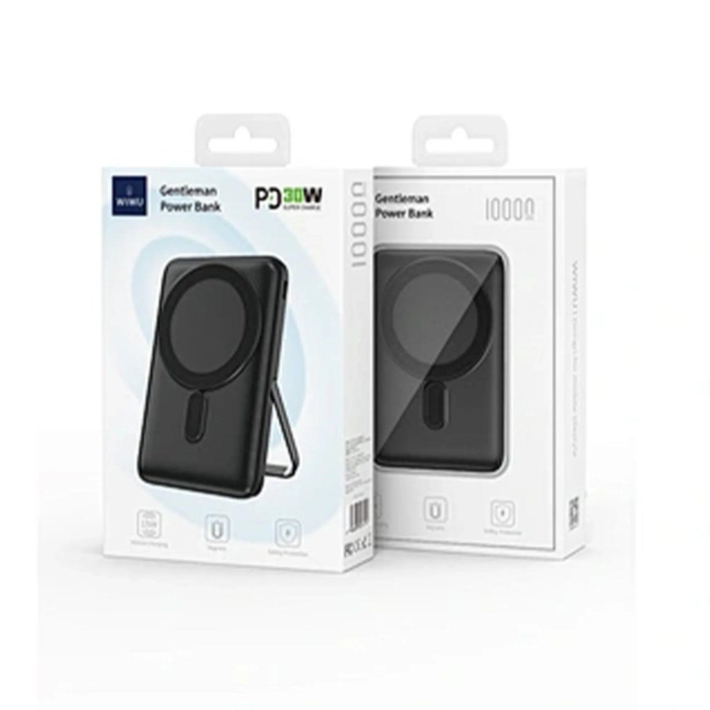 WIWU -  Wireless Power Bank 10000mah - WIWU Gentleman - 10000mah