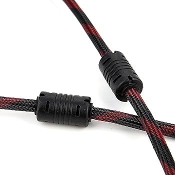 LIMONE CA174 CAVO HDMI 1.4 V 3D 1080P PIATTO IN TESSUTO MASCHIO-MASCHIO 5.5 MT NERO