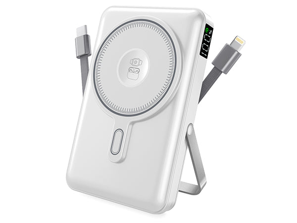 WiWU Snap Cube 10000mAh Mini Magnetic Wireless Power Bank - Luffy5