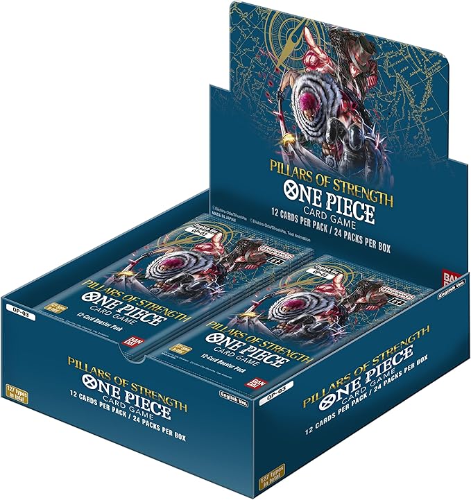 One Piece Card Game - Pillars of Strength 24er Booster Display