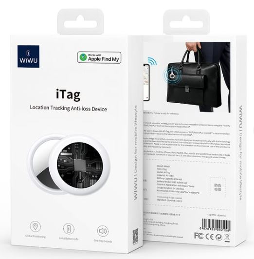 WiWU - iTag per la posizione GPS  anti-smarrimento Apple