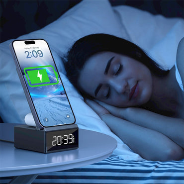 Wiwu WI-W011 da 15 W - OTC.LK Carica-Batterie Wireless Platino