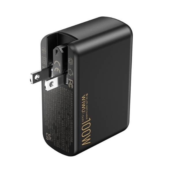 WiWU - da muro WiWU PD 100W GaN con spina universale da viaggio US EU UK