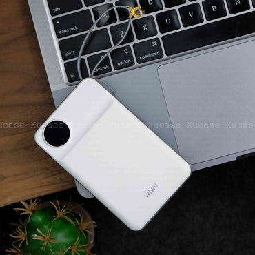 WIWU Wi-P007 Powerbank da 10000mAh 2-in-1 Stazione di ricarica wireless magnetica
