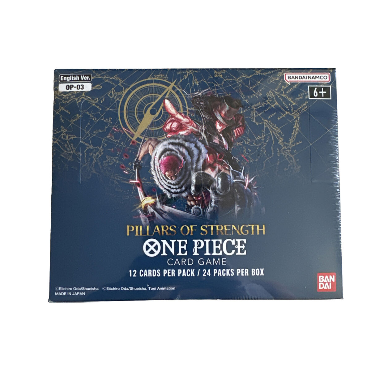 One Piece Card Game - Pillars of Strength 24er Booster Display