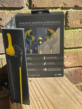 LIMONE - Earphones, 120 cm Flat Cable, Voice Assistant Technology, 3.5 mm Jack Connection, 20 Hz, Colour Yellow